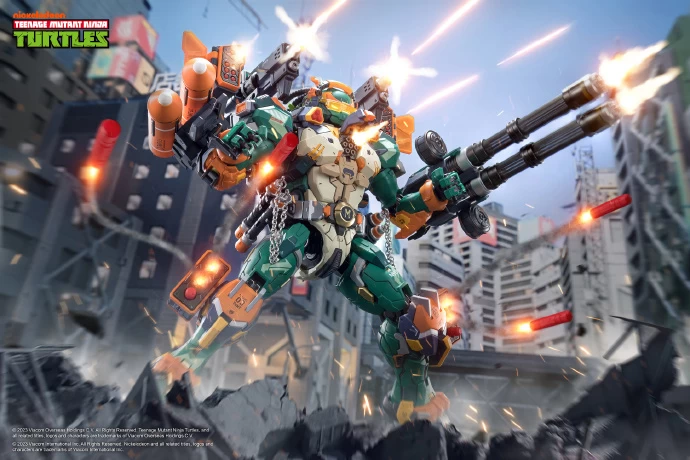 HEATBOYS : TEENAGE MUTANT NINJA TURTLES MICHEALANGELO