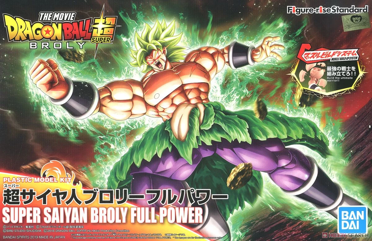 FIGURE-RISE STANDARD SUPER SAIYAN BROLY FULL POWER 3 FIGURE-RISE STANDARD SUPER SAIYAN BROLY FULL POWER