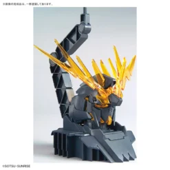1/48 UNICORN GUNDAM HEAD DISPLAY BASE (PSYCHO-FRAME COLOR VARIATION VER.) & UNICORN GUNDAM 02 BANSHEE HEAD DISPLAY SET -Figurines Du Modèle 157 4639 s w35mgb3o0uvqrop9a0vvm1fu0q21