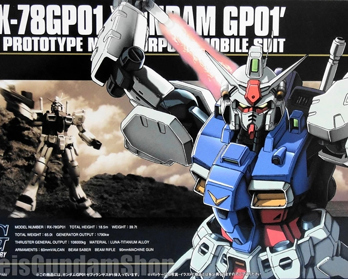 HGUC 1/144 RX-78 GP01 ZEPHYRANTHES 3 HGUC 1/144 RX-78 GP01 ZEPHYRANTHES