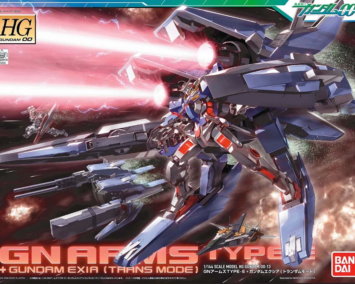 HG00 1/144 GUNDAM EXIA + GN ARMS 3 HG00 1/144 GUNDAM EXIA + GN ARMS