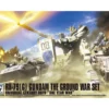 HGUC 1/144 GUNDAM RX-79G GROUND WAR SET -Figurines Du Modèle 33327 1