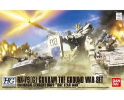 HGUC 1/144 GUNDAM RX-79G GROUND WAR SET