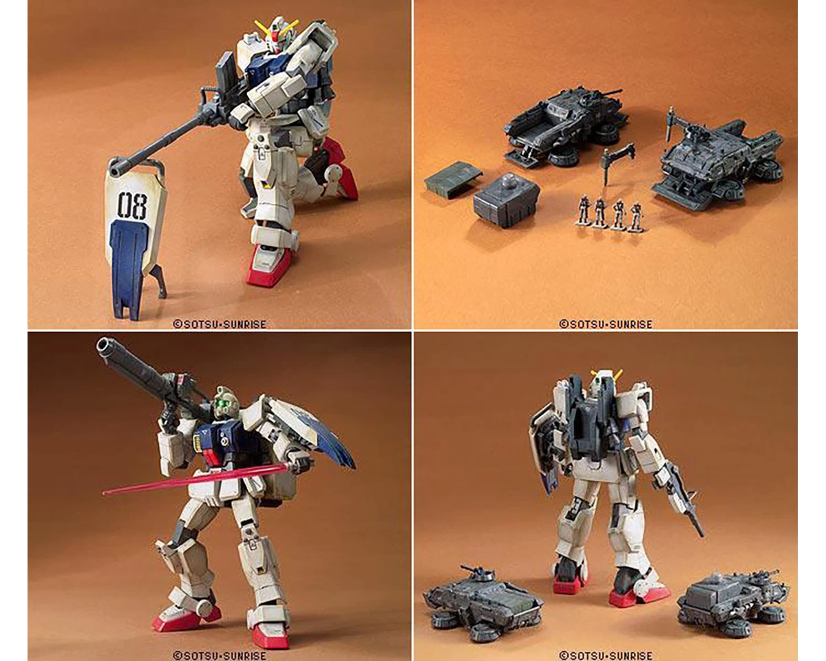 HGUC 1/144 GUNDAM RX-79G GROUND WAR SET 6 HGUC 1/144 GUNDAM RX-79G GROUND WAR SET – Image 4