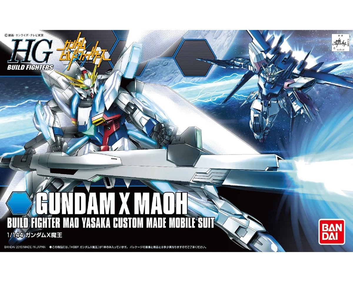 HGBF 1/144 GUNDAM X MAOH 3 HGBF 1/144 GUNDAM X MAOH