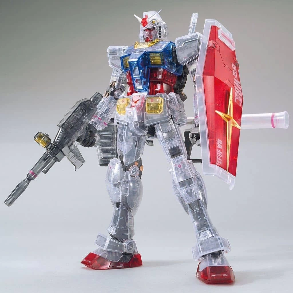 MG 1/100 RX-78-2 GUNDAM 3.0 (CLEAR COLOR) 4 MG 1/100 RX-78-2 GUNDAM 3.0 (CLEAR COLOR) – Image 2