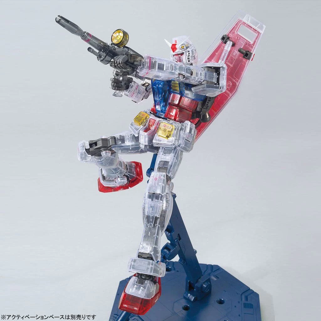 MG 1/100 RX-78-2 GUNDAM 3.0 (CLEAR COLOR) 7 MG 1/100 RX-78-2 GUNDAM 3.0 (CLEAR COLOR) – Image 5