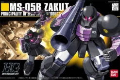 HG 1/144 068 ZAKU I BLACK TRI STARS