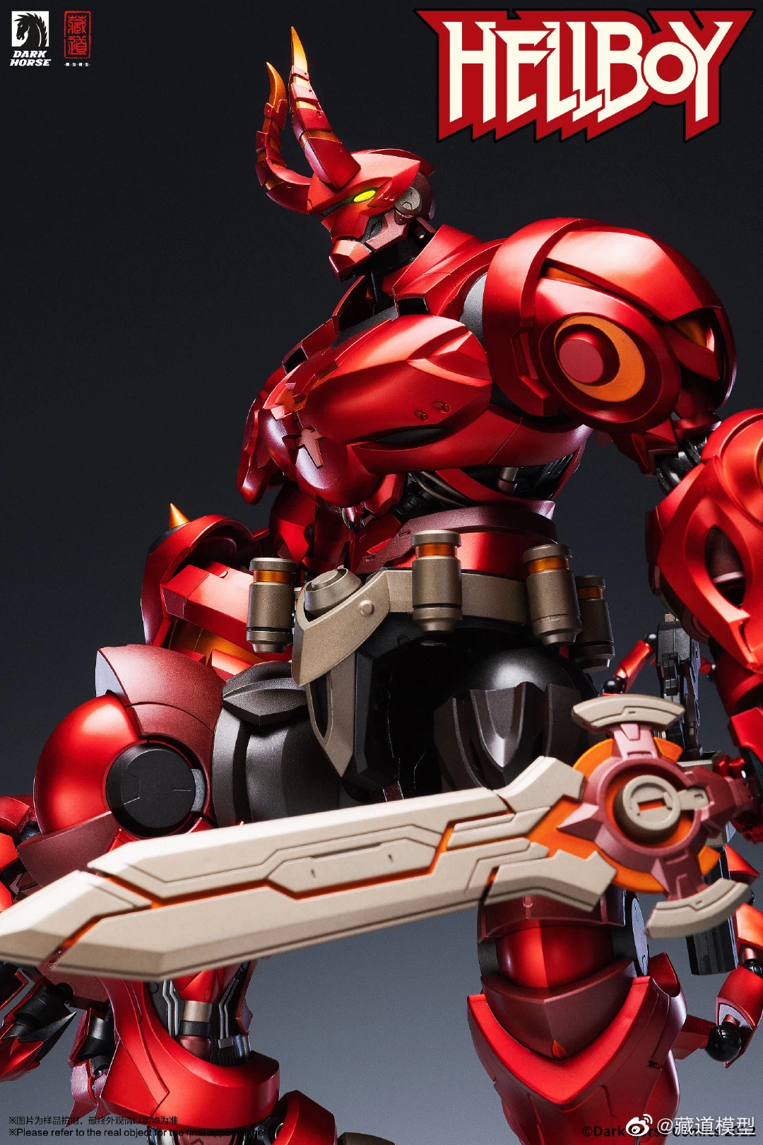CANGDAO MODEL X BLACK HORSE : HELLBOY 7 CANGDAO MODEL X BLACK HORSE : HELLBOY – Image 5
