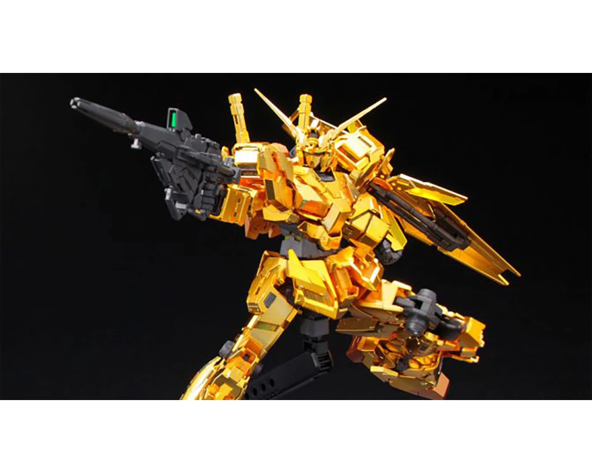 RG 1/144 UNICORN GUNDAM (GOLD COATING) 4 RG 1/144 UNICORN GUNDAM (GOLD COATING) – Image 2