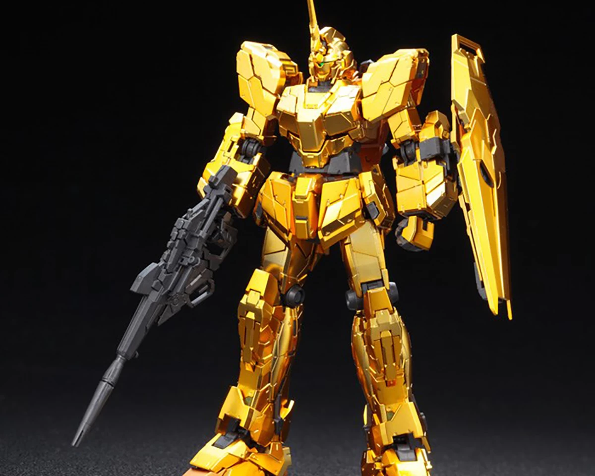 RG 1/144 UNICORN GUNDAM (GOLD COATING) 5 RG 1/144 UNICORN GUNDAM (GOLD COATING) – Image 3