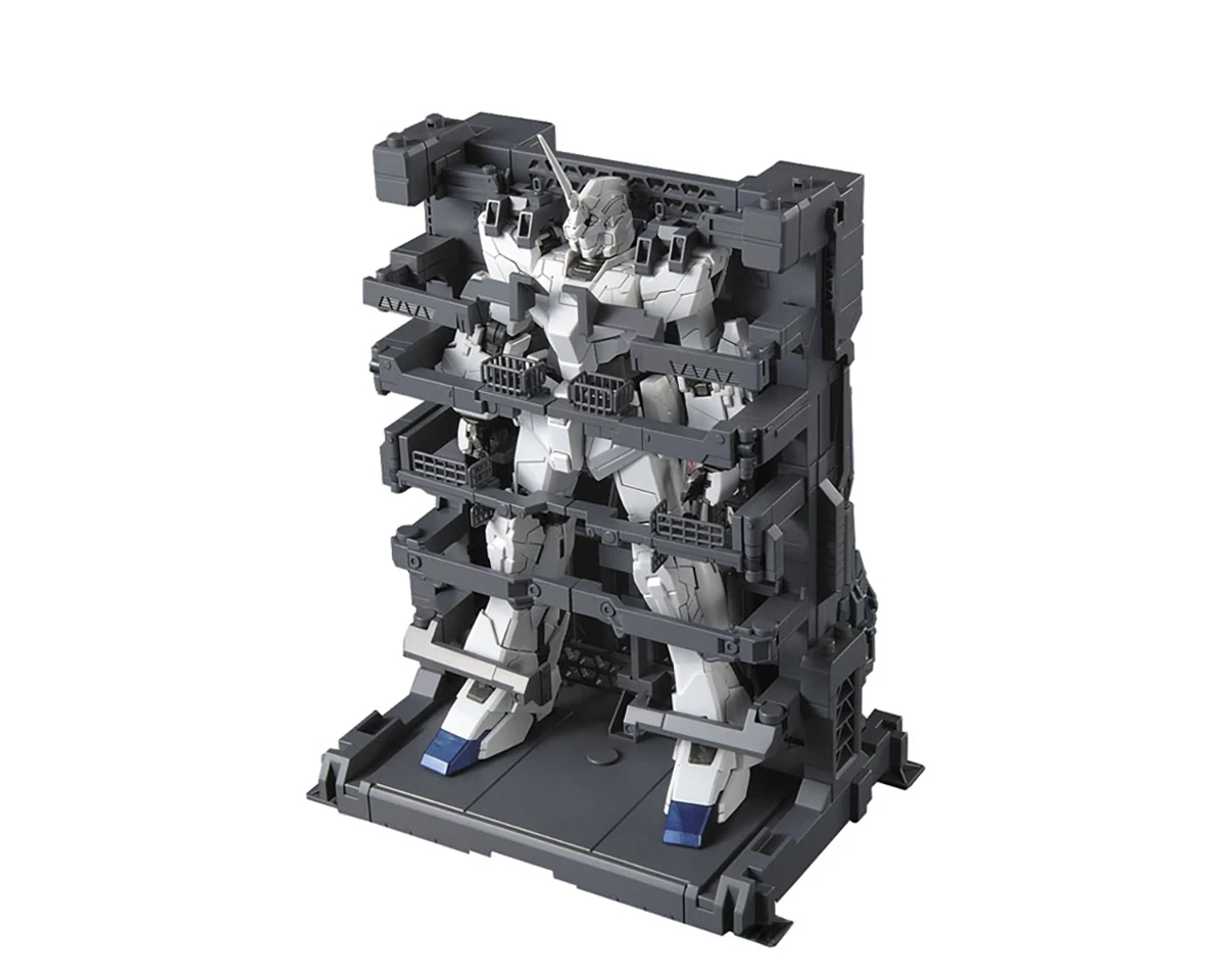 MG 1/100 UNICORN GUNDAM + MS CAGE 5 MG 1/100 UNICORN GUNDAM + MS CAGE – Image 3