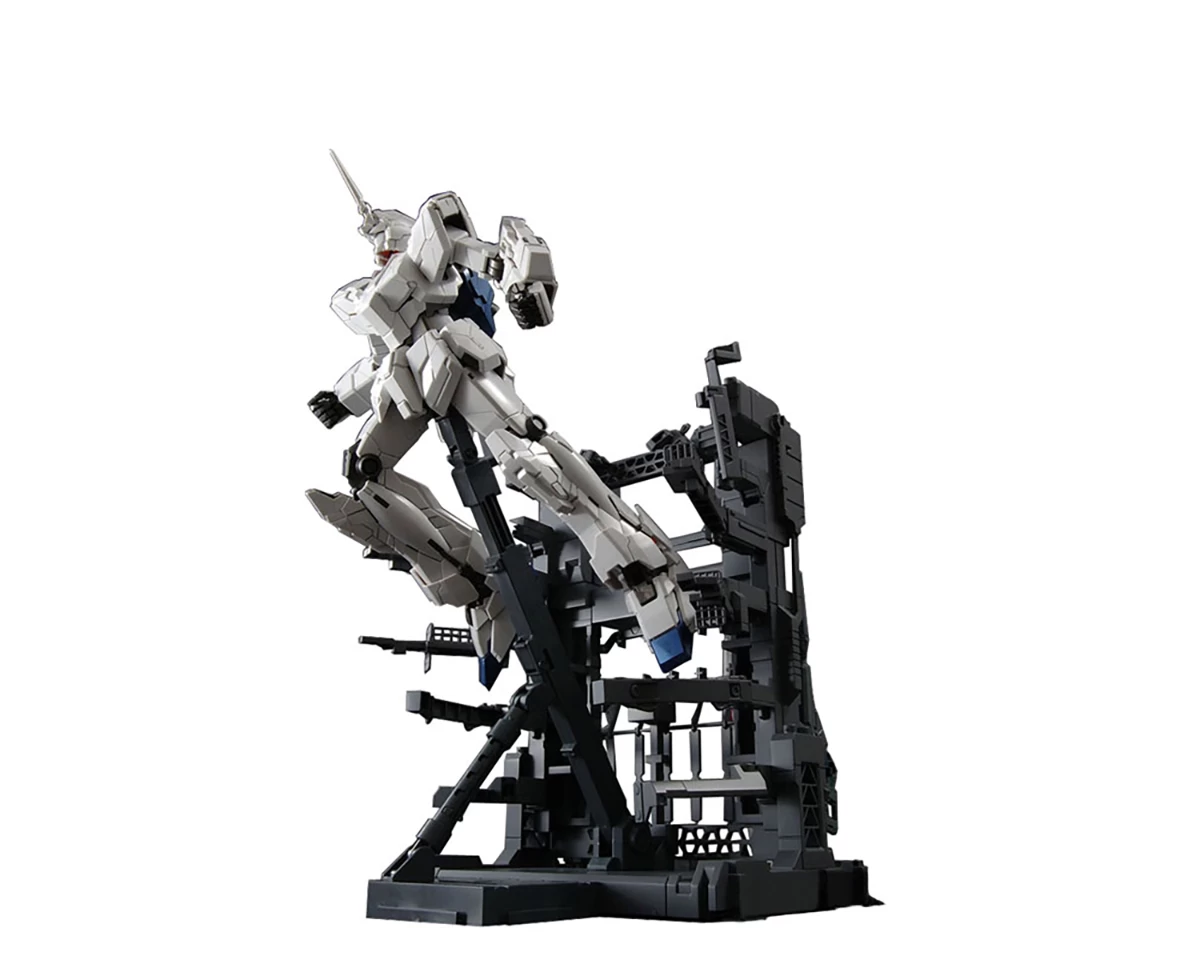 MG 1/100 UNICORN GUNDAM + MS CAGE 6 MG 1/100 UNICORN GUNDAM + MS CAGE – Image 4