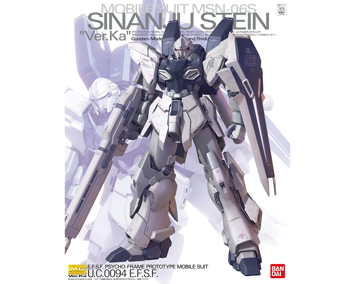 MG 1/100 MSN-06S SINANJU STEIN VER. KA 3 MG 1/100 MSN-06S SINANJU STEIN VER. KA