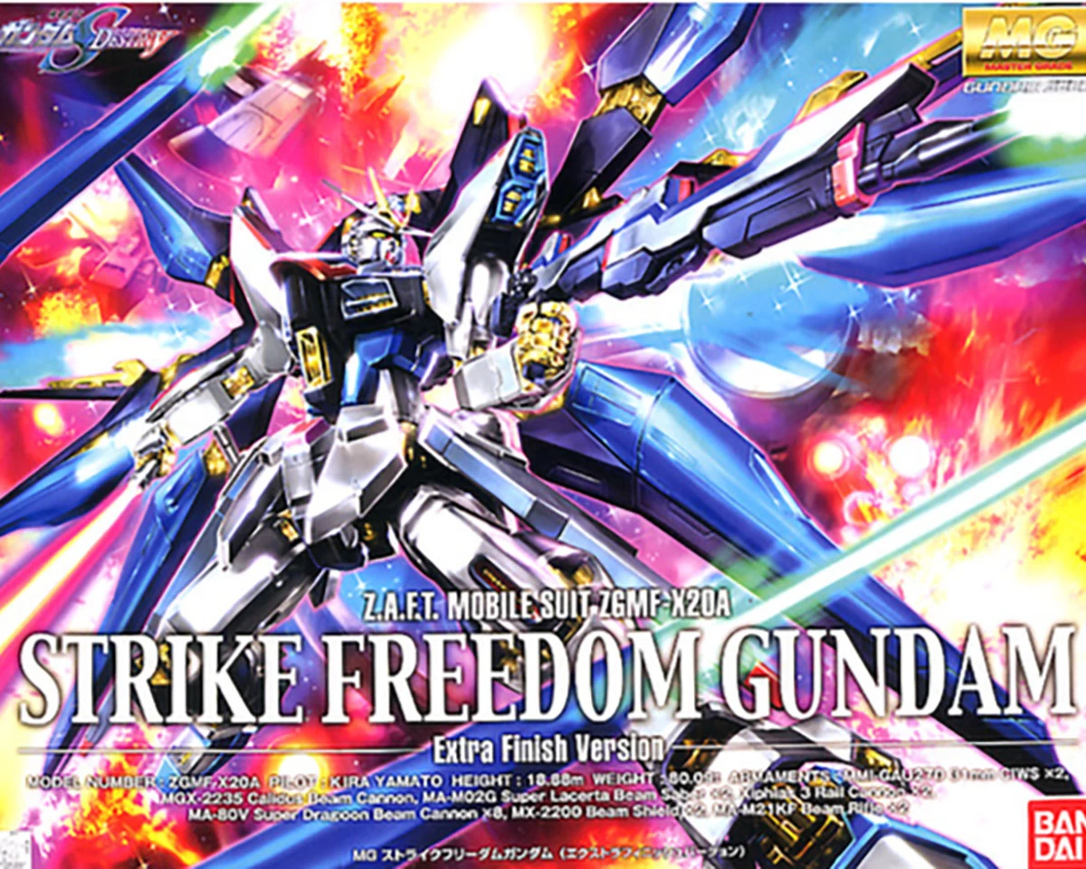 MG 1/100 STRIKE FREEDOM GUNDAM EXF 3 MG 1/100 STRIKE FREEDOM GUNDAM EXF