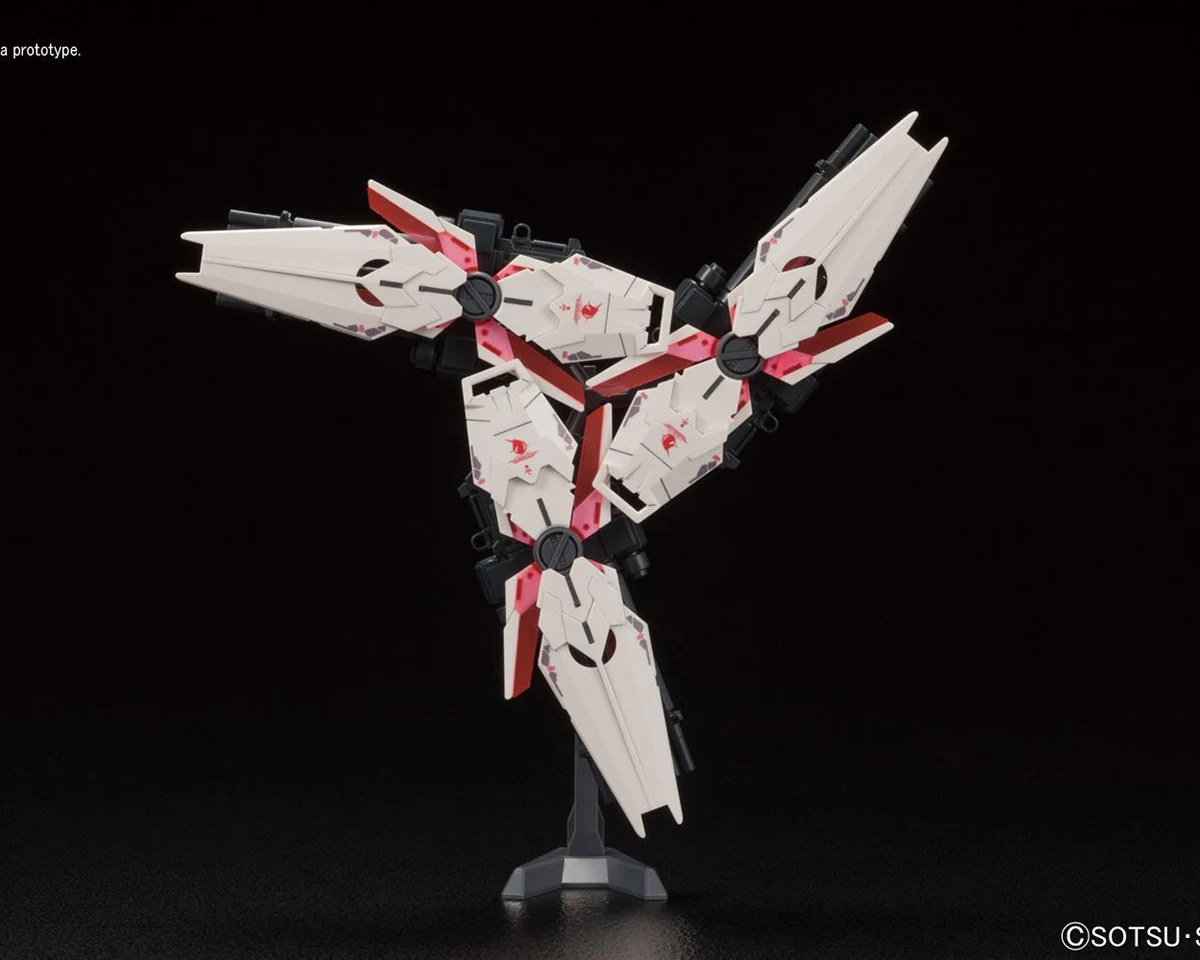 HGUC 1/144 FULL ARMOR UNICORN GUNDAM (DESTROY MODE / RED COLOR VER.) 8 HGUC 1/144 FULL ARMOR UNICORN GUNDAM (DESTROY MODE / RED COLOR VER.) – Image 6