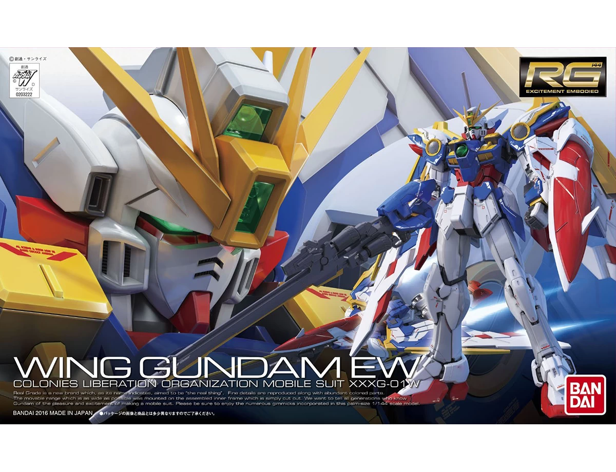 RG 1/144 WING GUNDAM EW 3 RG 1/144 WING GUNDAM EW