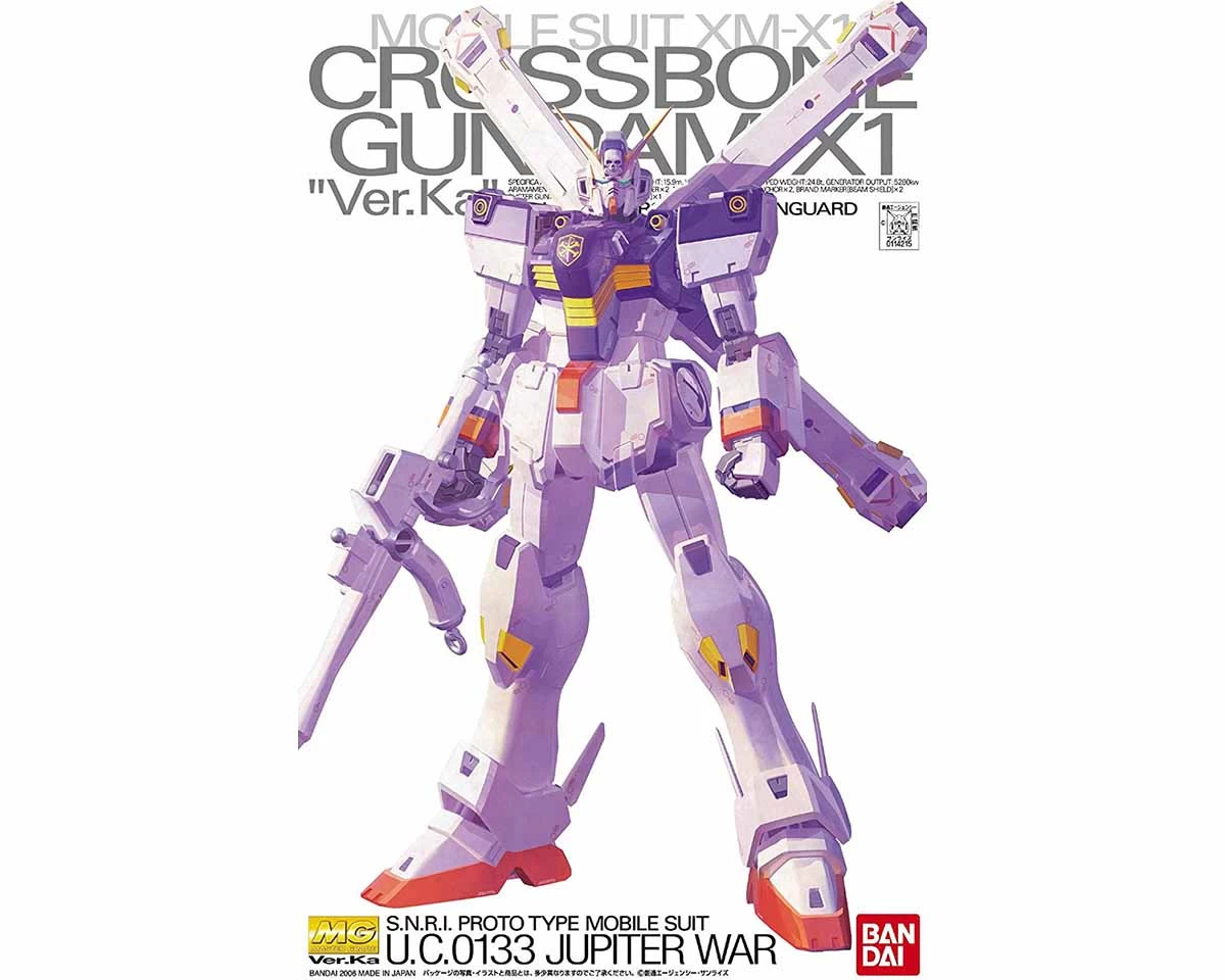 MG 1/100 CROSSBONE GUNDAM X-1 VER. KA 3 MG 1/100 CROSSBONE GUNDAM X-1 VER. KA