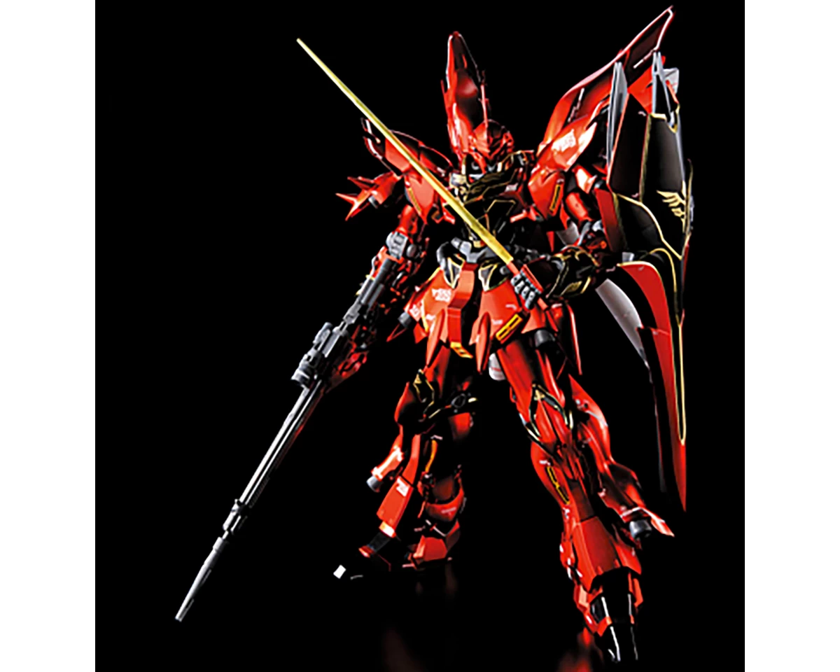 MG 1/100 MSN06S SINANJU VER. KA TITANIUM FINISH 4 MG 1/100 MSN06S SINANJU VER. KA TITANIUM FINISH – Image 2