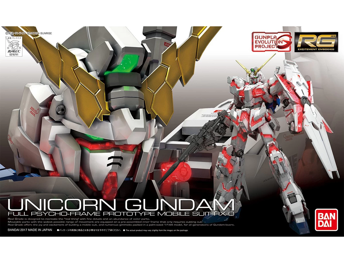 RG 1/144 UNICORN GUNDAM 3 RG 1/144 UNICORN GUNDAM