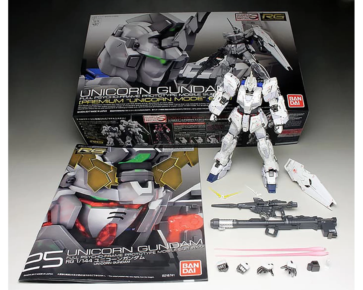 RG 1/144 UNICORN GUNDAM PREMIUM BOX 4 RG 1/144 UNICORN GUNDAM PREMIUM BOX – Image 2