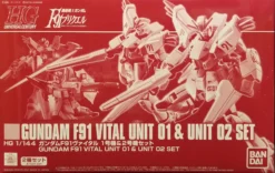 HG 1/144 GUNDAM F91 VITAL UNIT 01 & UNIT 02 SET