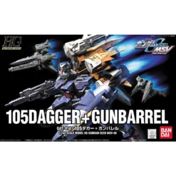 HG 1/144 105DAGGER + GUNBARREL