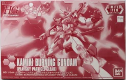 HGBF 1/144 KAMIKI BURNING GUNDAM CLEAR