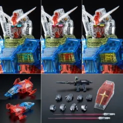 PG UNLEASHED CLEAR COLOR BODY FOR RX-78-2 GUNDAM -Figurines Du Modèle PG UNLEASHED CLEAR COLOR BODY FOR RX 78 2 GUNDAM 3