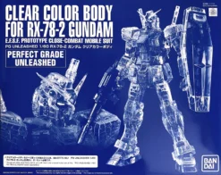 PG UNLEASHED CLEAR COLOR BODY FOR RX-78-2 GUNDAM