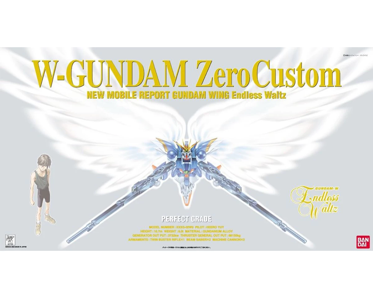 PG 1/60 WING GUNDAM ZERO CUSTOM 3 PG 1/60 WING GUNDAM ZERO CUSTOM