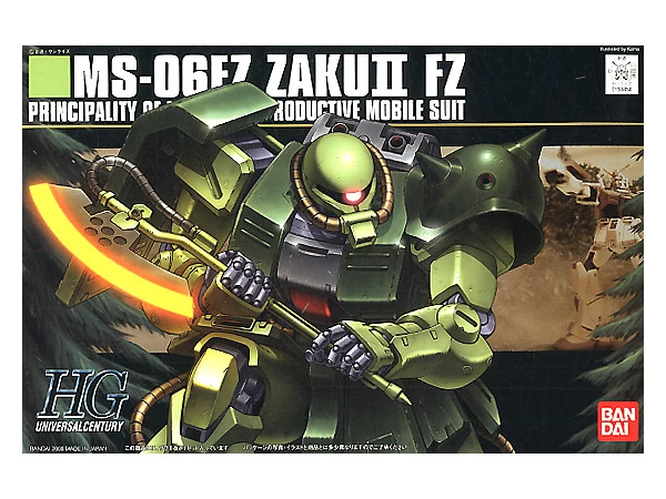HGUC 1/144 MS-06FZ ZAKU II FZ (KAI) 3 HGUC 1/144 MS-06FZ ZAKU II FZ (KAI)