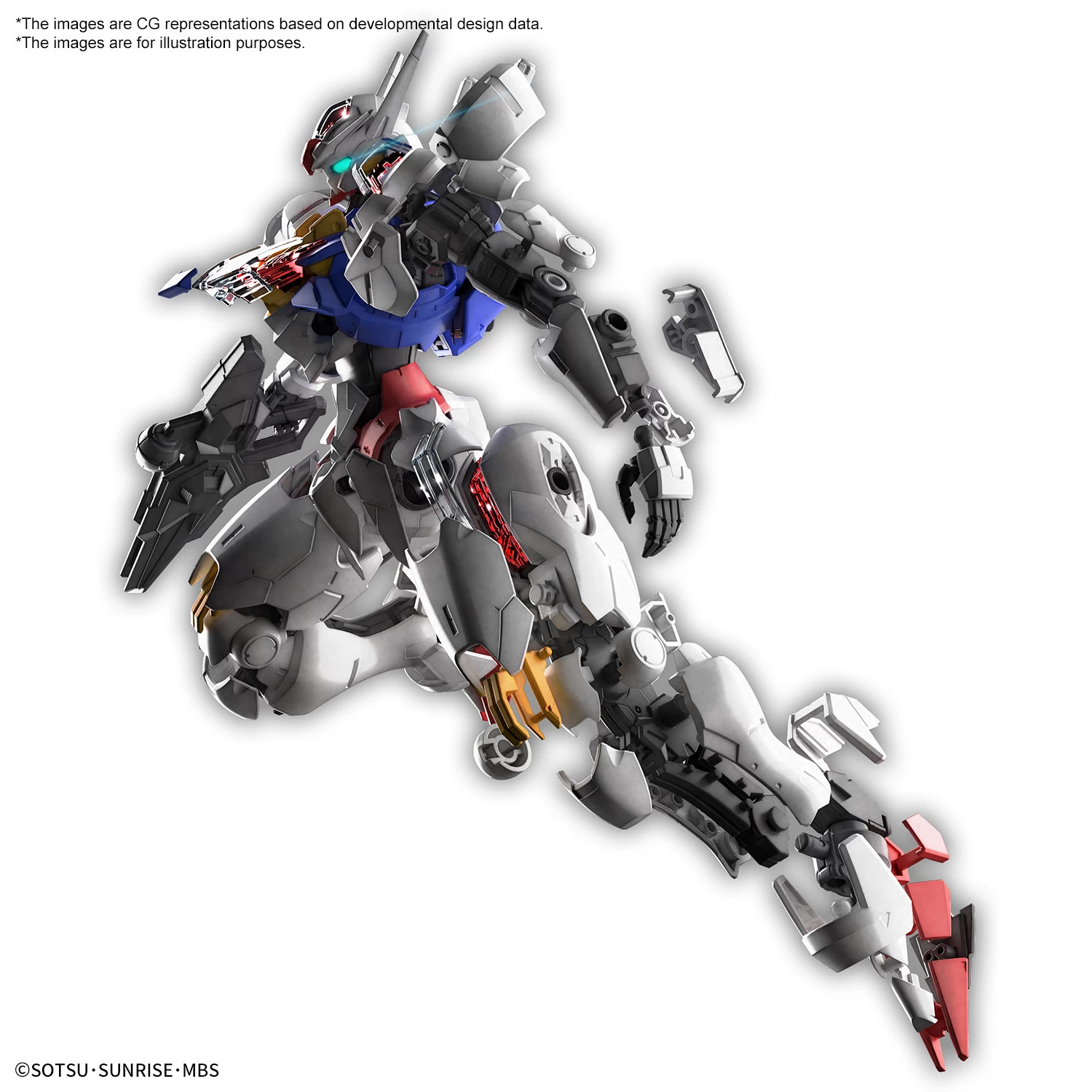 FM 1/100 AERIAL GUNDAM 5 FM 1/100 AERIAL GUNDAM – Image 3