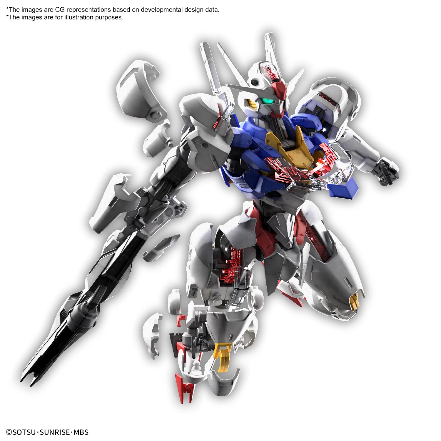 FM 1/100 AERIAL GUNDAM 6 FM 1/100 AERIAL GUNDAM – Image 4