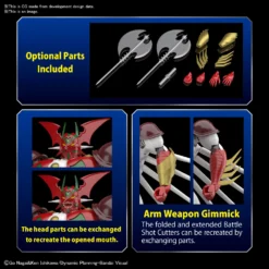 HG 1/144 GETTER ARC 13 HG 1/144 GETTER ARC -Figurines Du Modèle hg getter arc o5