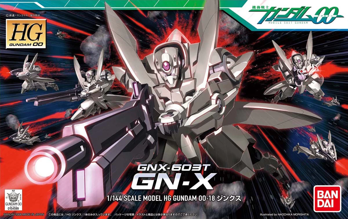 HG00 1/144 GN-X 3 HG00 1/144 GN-X