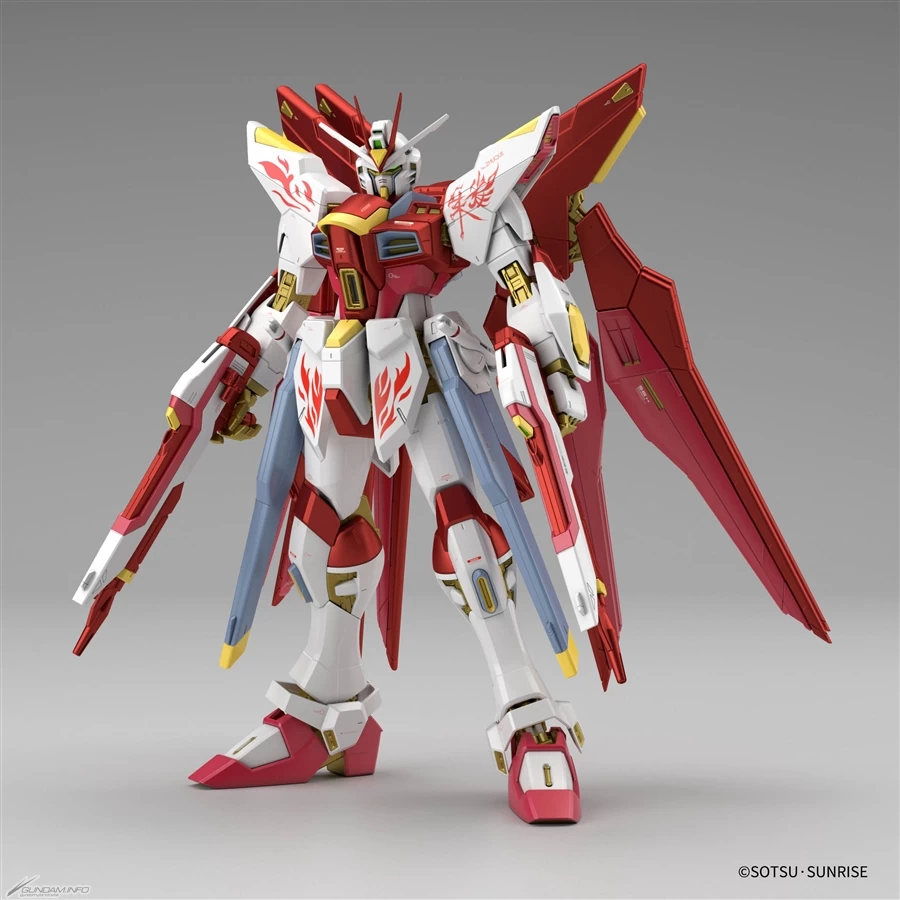 MG 1/100 STRIKE FREEDOM GUNDAM (CHINA RED VERMILLION BIRD VER.) ZHŪQUÈ : EDITION PRESTIGE 4 MG 1/100 STRIKE FREEDOM GUNDAM (CHINA RED VERMILLION BIRD VER.) ZHŪQUÈ : EDITION PRESTIGE – Image 2