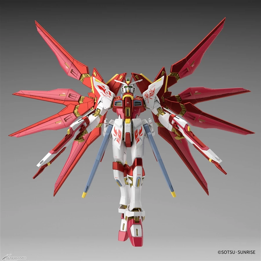 MG 1/100 STRIKE FREEDOM GUNDAM (CHINA RED VERMILLION BIRD VER.) ZHŪQUÈ : EDITION PRESTIGE 5 MG 1/100 STRIKE FREEDOM GUNDAM (CHINA RED VERMILLION BIRD VER.) ZHŪQUÈ : EDITION PRESTIGE – Image 3