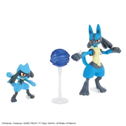 POKEMON COLLECTION No.44 RIOLU ET LUCARIO -Figurines Du Modèle lucario 02