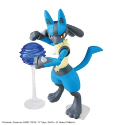 POKEMON COLLECTION No.44 RIOLU ET LUCARIO -Figurines Du Modèle lucario 06