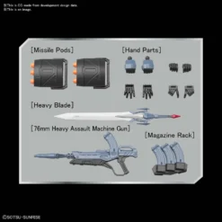 MG 1/100 MOBILE GINN GUNDAM -Figurines Du Modèle mg mobile ginn o4