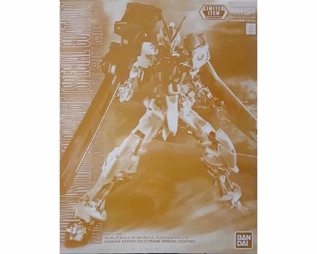 MG 1/100 GUNDAM ASTRAY GOLD FRAME SP COATING 3 MG 1/100 GUNDAM ASTRAY GOLD FRAME SP COATING