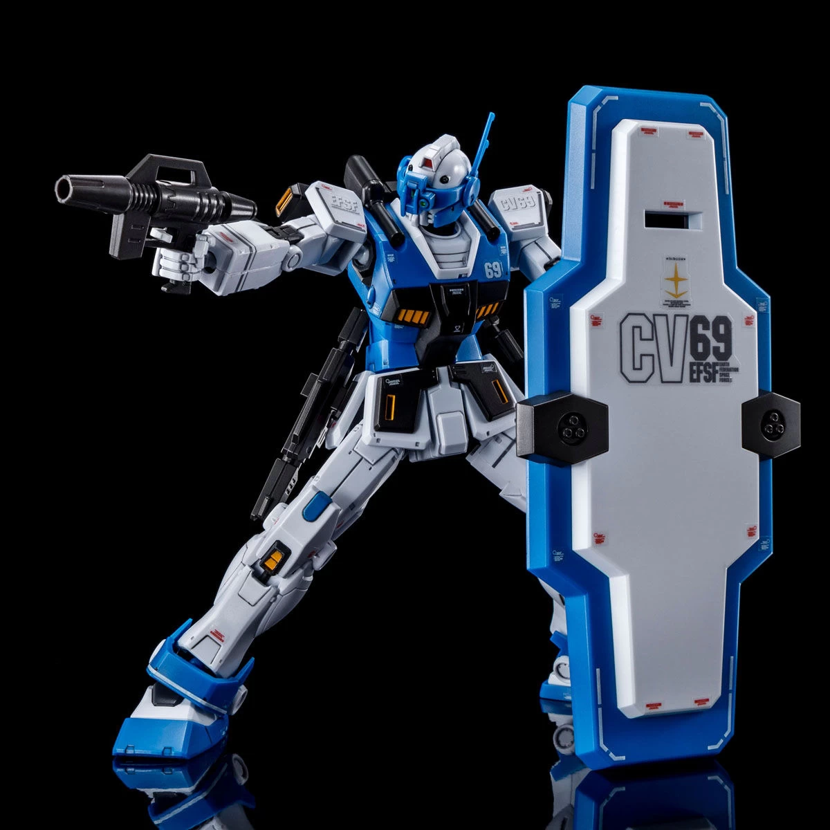 HG 1/144 RGM-79HC GM GUARD CUSTOM (WITH E-2 BEAM SPRAY GUN) 9 HG 1/144 RGM-79HC GM GUARD CUSTOM (WITH E-2 BEAM SPRAY GUN) – Image 7