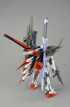 MG 1/100 LAUNCHER STRIKER / SWORD STRIKER PACK POUR AILE STRIKE GUNDAM VER. RM -Figurines Du Modèle pb mg launcher sword striker pack for aile strike rm 3