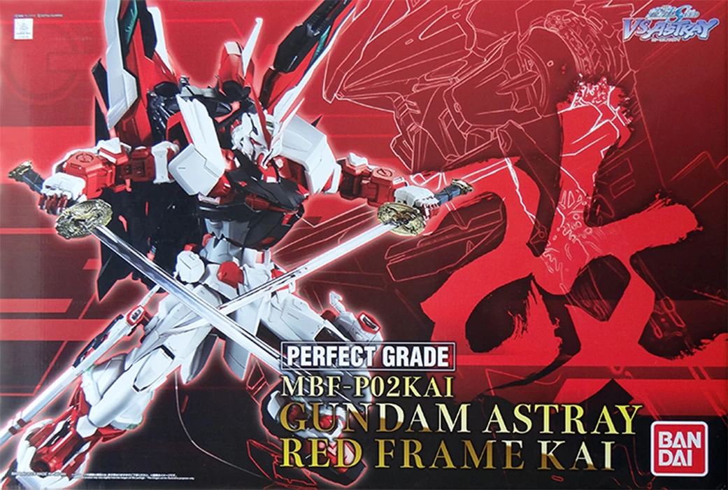 PG 1/60 MBF-P02KAI GUNDAM ASTRAY RED FRAME KAI 3 PG 1/60 MBF-P02KAI GUNDAM ASTRAY RED FRAME KAI
