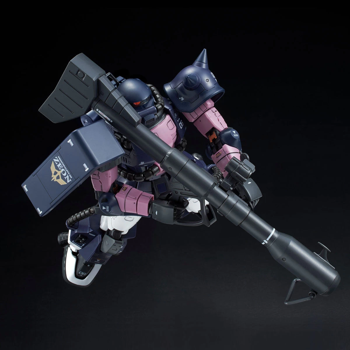 RG 1/144 MS-06R-1A BLACK TRI-STARS ZAKU II TRIPLE ACTION SET 9 RG 1/144 MS-06R-1A BLACK TRI-STARS ZAKU II TRIPLE ACTION SET – Image 7