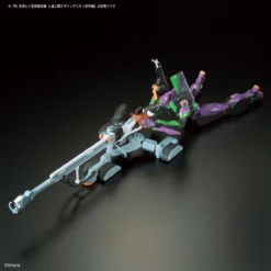RG EVANGELION 00 PROTOTYPE + SNIPER RIFLE SET -Figurines Du Modèle rg eva unit 00 dx 11