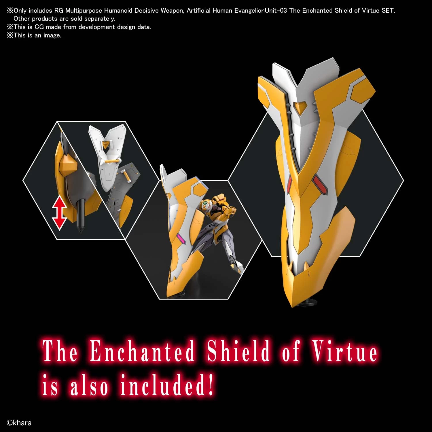 RG EVANGELION UNIT-03 THE ENCHANTED SHIELD OF VIRTUE SET 5 RG EVANGELION UNIT-03 THE ENCHANTED SHIELD OF VIRTUE SET – Image 3