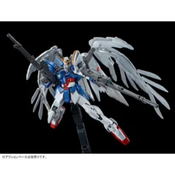 RG 1/144 WING GUNDAM ZERO EW & DREI ZWERG [TITANIUM FINISH] -Figurines Du Modèle rg wing gundam zero ew titanium28429
