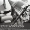 RG 1/144 MS-06R-1A ZAKU II SHIN MATSUNAGA -Figurines Du Modèle rg zaku2 shin matsunagas boxart